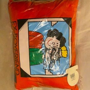 David and Goliath Ex-Boyfriend Accent Pillow